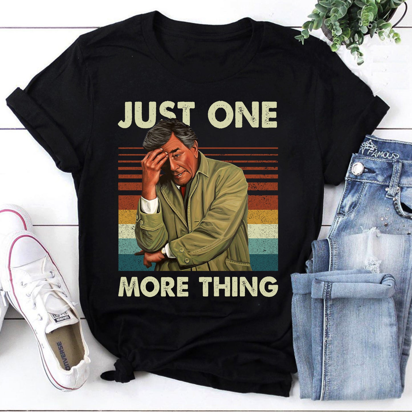 Lieutenant Columbo Just One More Thing T-Shirt