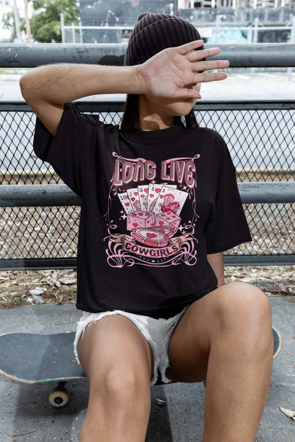 Long Live Cowgirls Shirt, Vintage Retro Western Shirt
