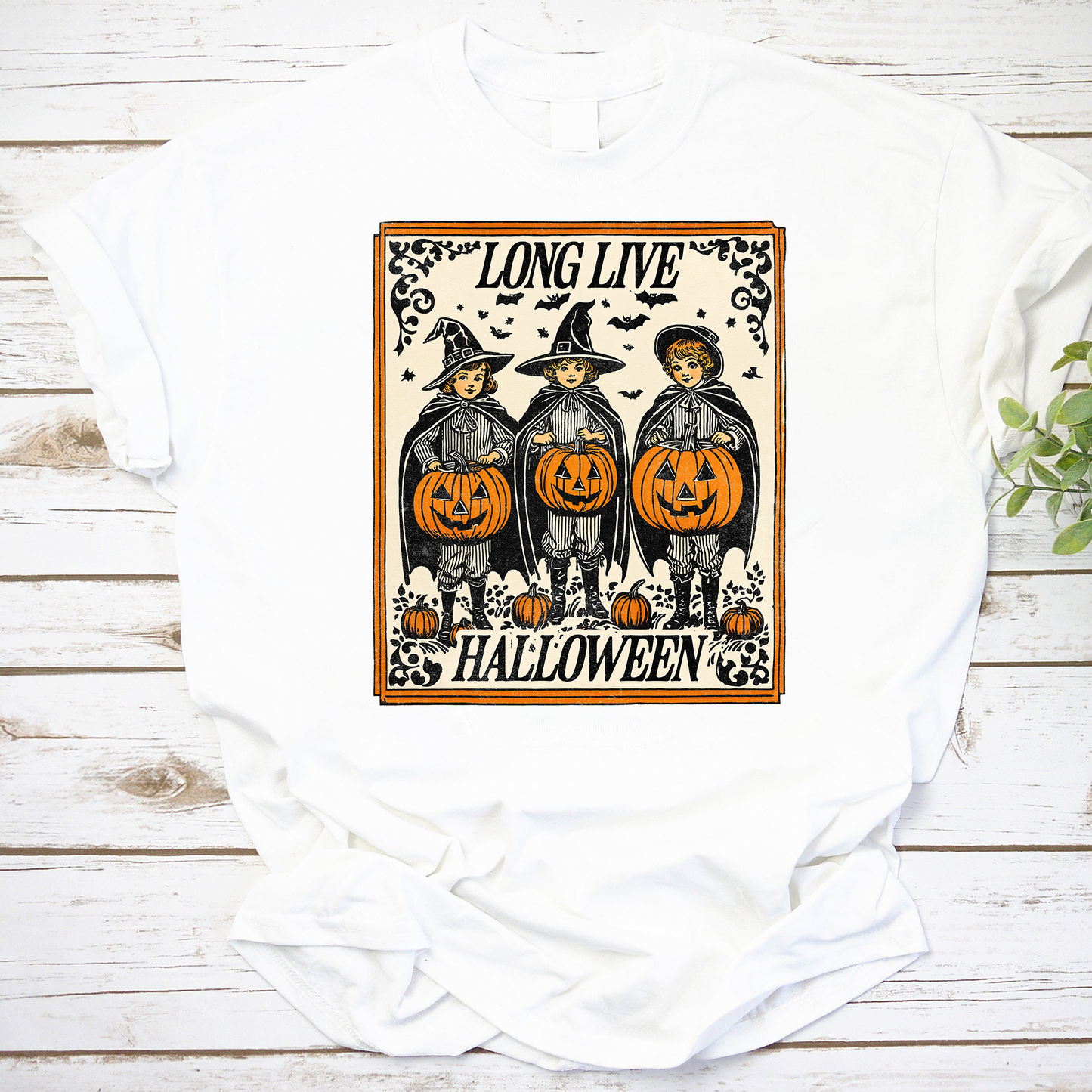 Long Live Vintage Halloween Sublimation Vintage T-Shirt