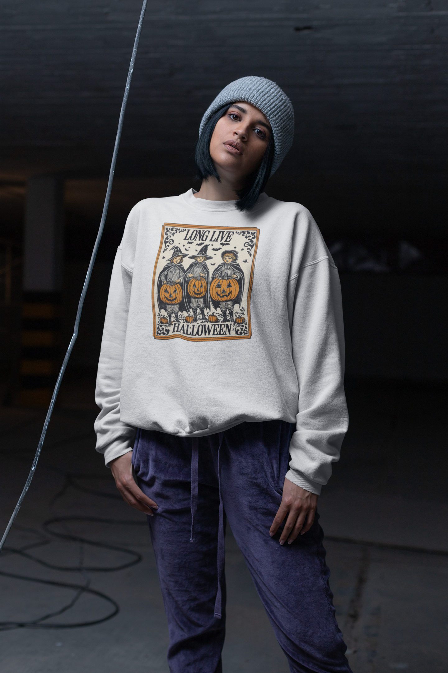 Long Live Vintage Halloween Sublimation Vintage T-Shirt