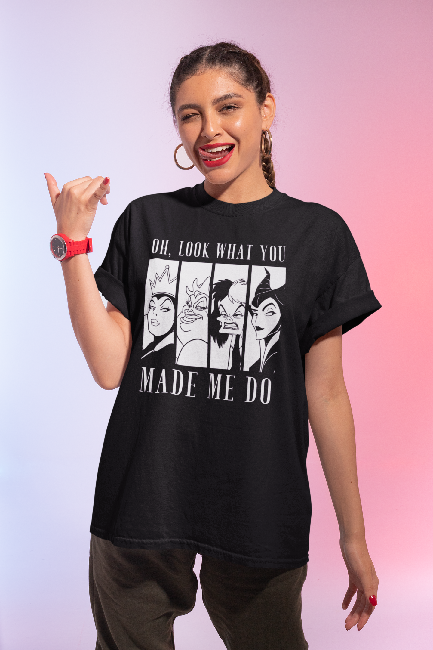 Look What You Made Me Do Halloween Vintage T-Shirt