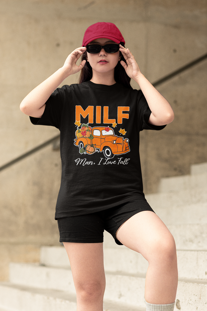 MILF Man I Love Fall Vintage T-Shirt