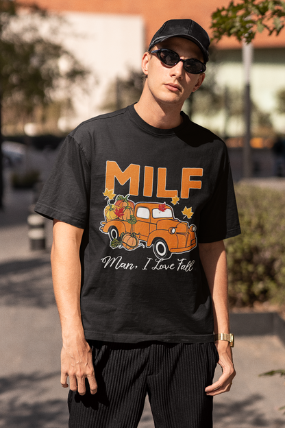 MILF Man I Love Fall Vintage T-Shirt