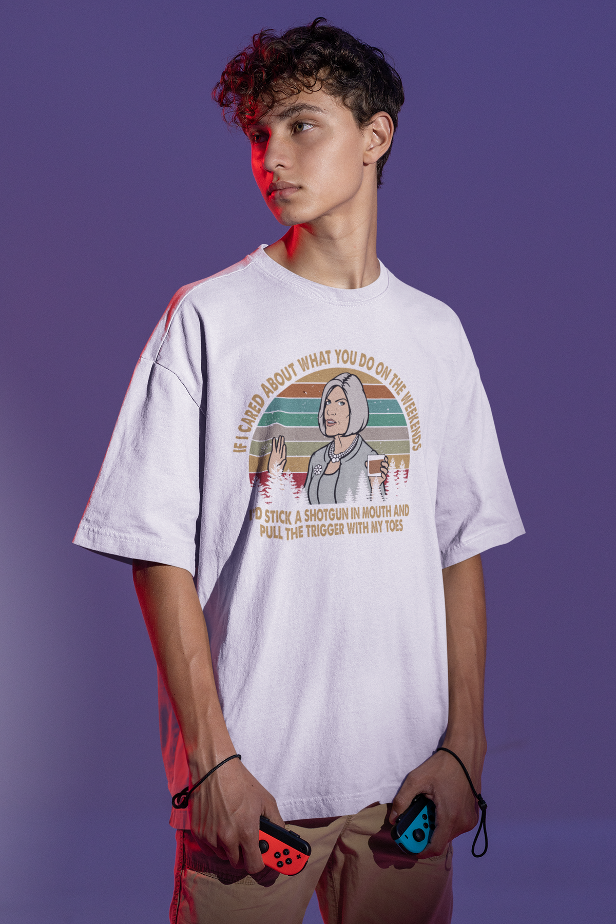 Malory Archer Vintage T-Shirt