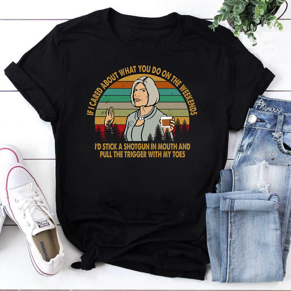 Malory Archer Vintage T-Shirt