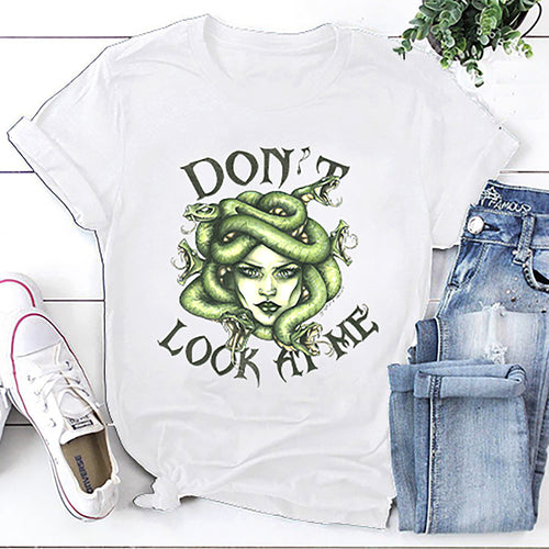 Medusa Snakes Head Don’t Look At Me Unisex T-Shirt