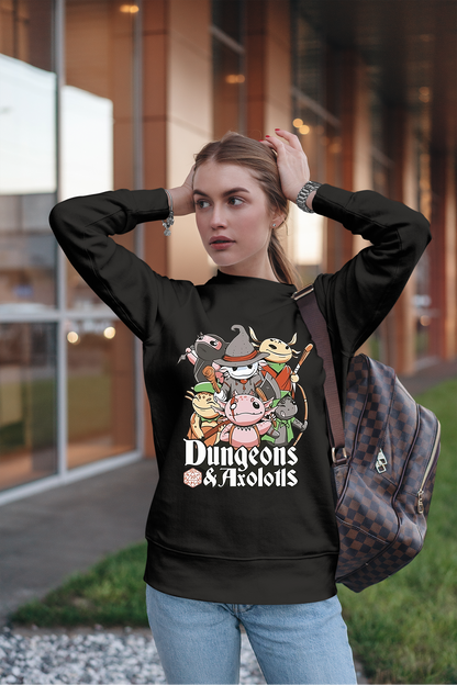 Meowster Dungeons And Axolotls Unisex Vintage T-Shirt