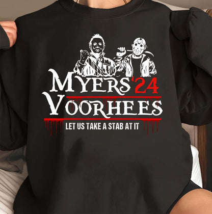 Meyers ‘24 Voorhees Halloween Shirt-ID300924411