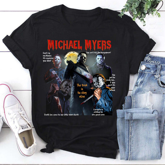 Michael Myers Bootleg Shirt, Michael Myers Vintage Shirt