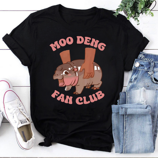 Moo Deng Cute Vintage T-Shirt