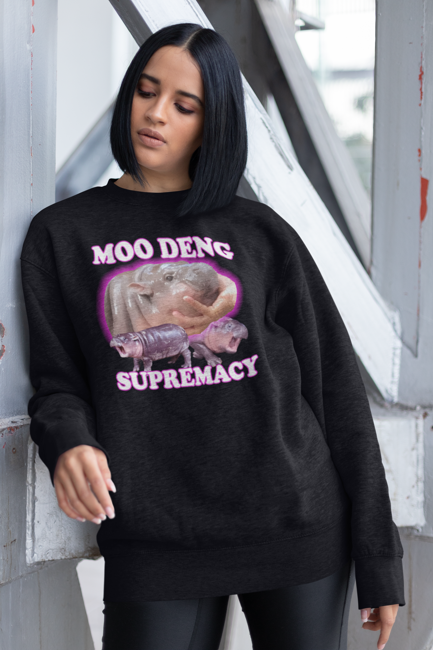 Moo Deng Supremacy Vintage T-Shirt