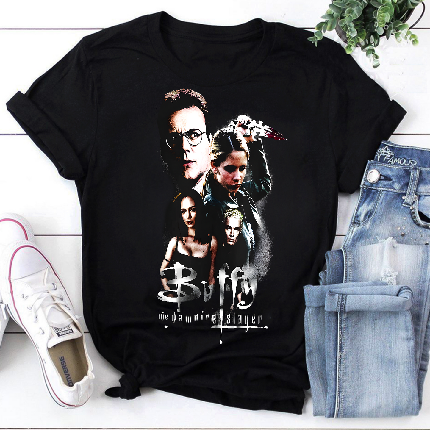 Most Of The Time Buffy The Vampire Slayer Vintage T-Shirt