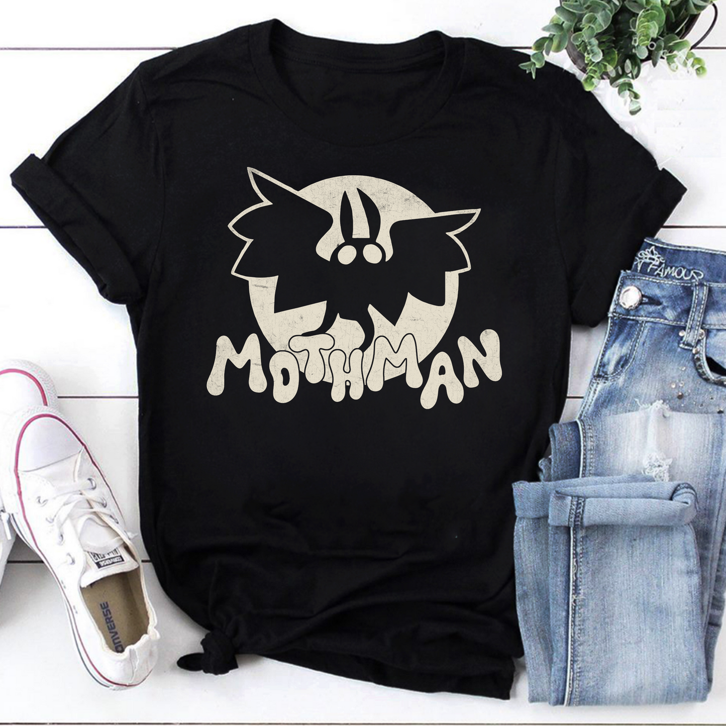 Mothman Vintage T-Shirt