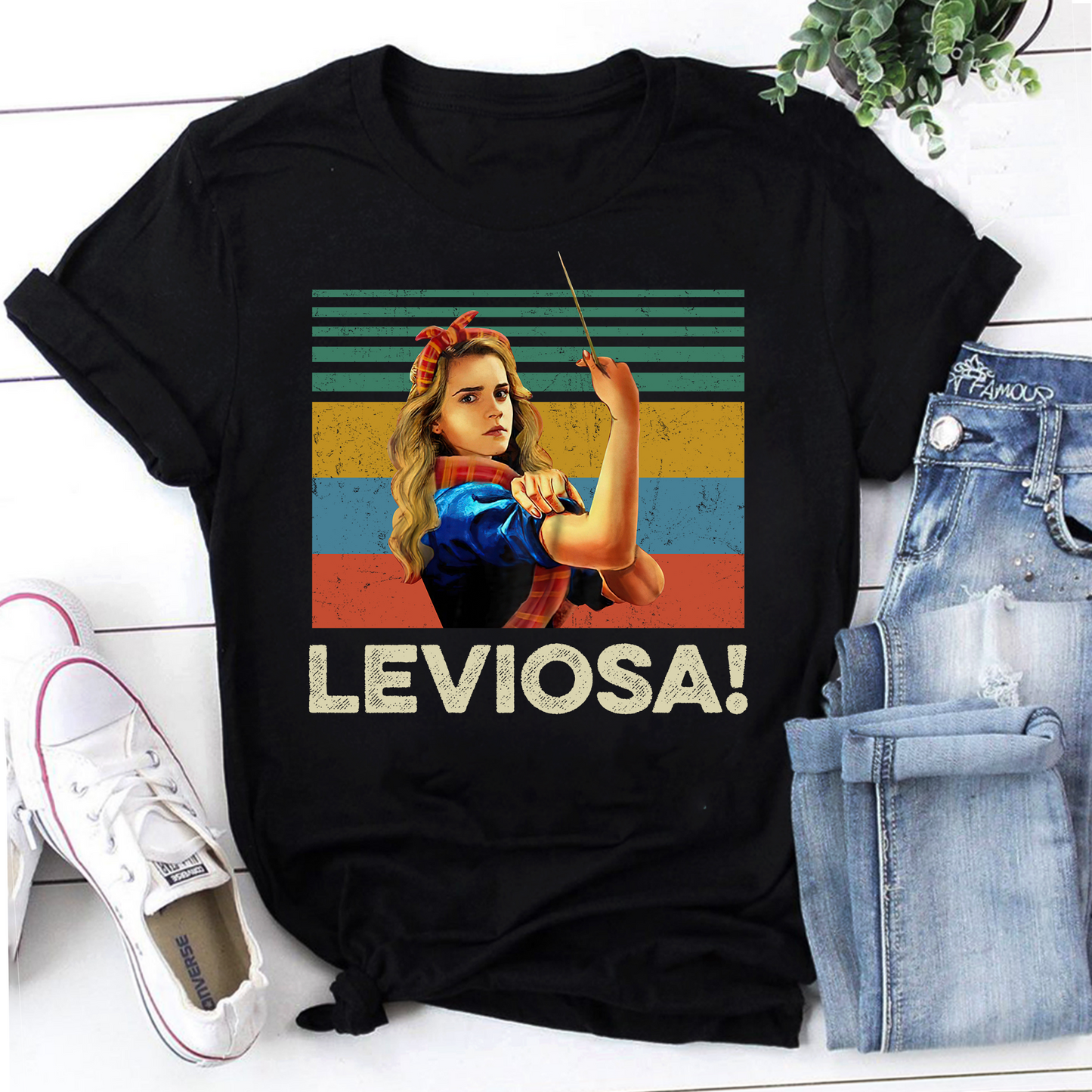 Leviosa Vintage T-Shirt, Hermione Shirt