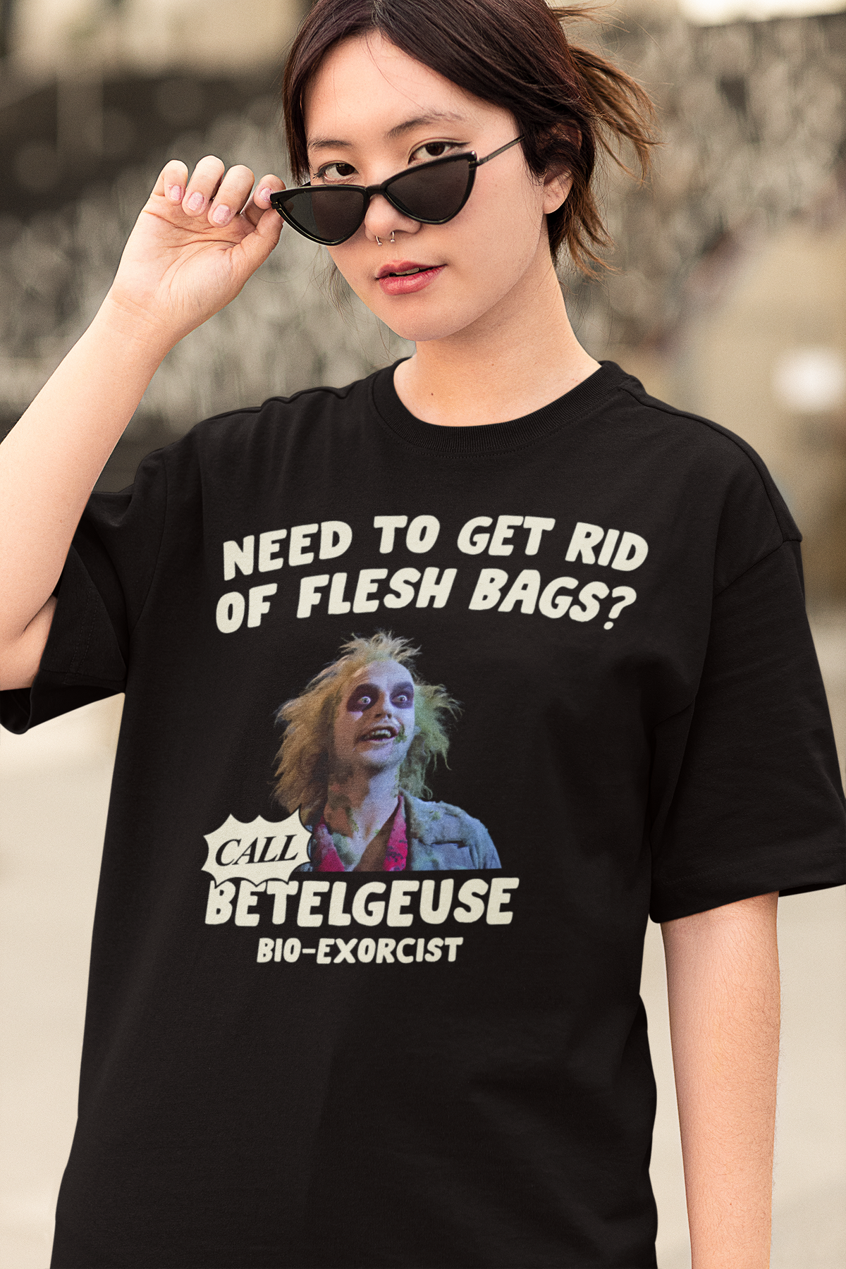 Need To Get Rid Of Flesh Bags Call Betelgeuse Vintage T-Shirt