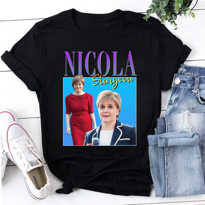 Nicola Sturgeon Homage Vintage T-Shirt