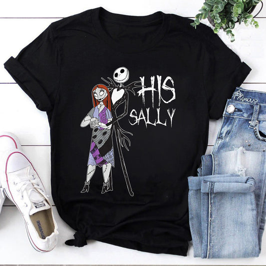 Nightmare Before Christmas His Sally T-Shirt