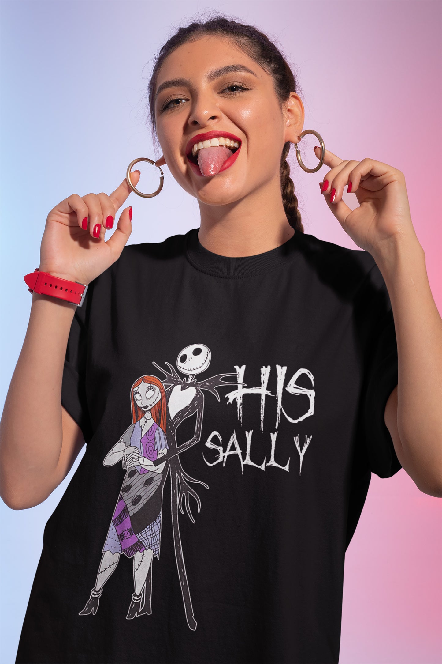 Nightmare Before Christmas His Sally T-Shirt