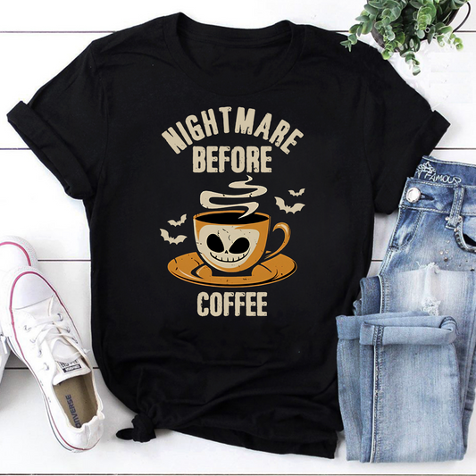 Nightmare Before Coffee Vintage T-Shirt