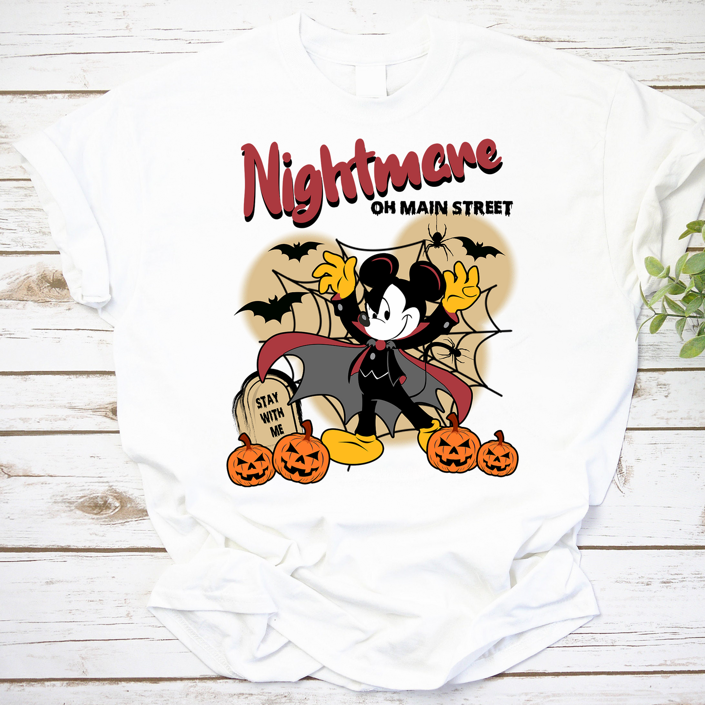 Nightmare On The Main Street Vintage T-Shirt