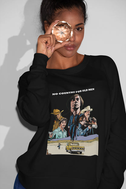 No Country For Old Men Scariest Movie Vintage 80s T-Shirt