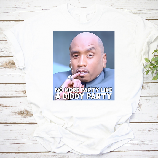 No More Party Like A Diddy Party Vintage T-Shirt