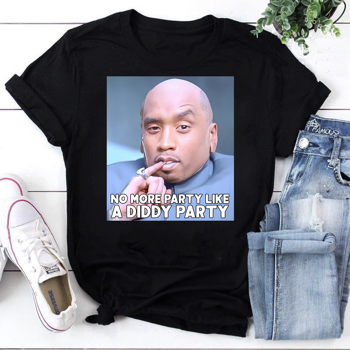 No More Party Like A Diddy Party Vintage T-Shirt