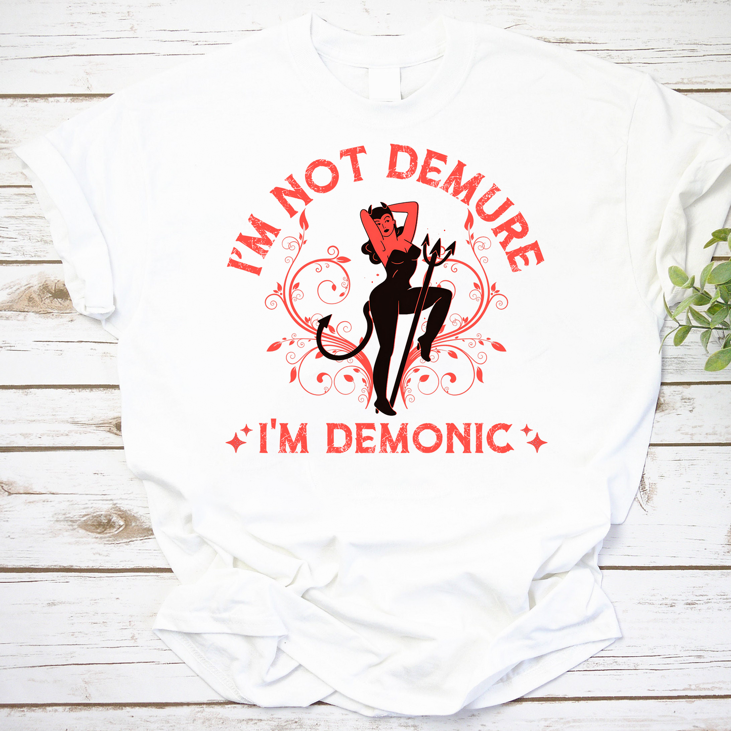 Not Demure Vintage T-Shirt