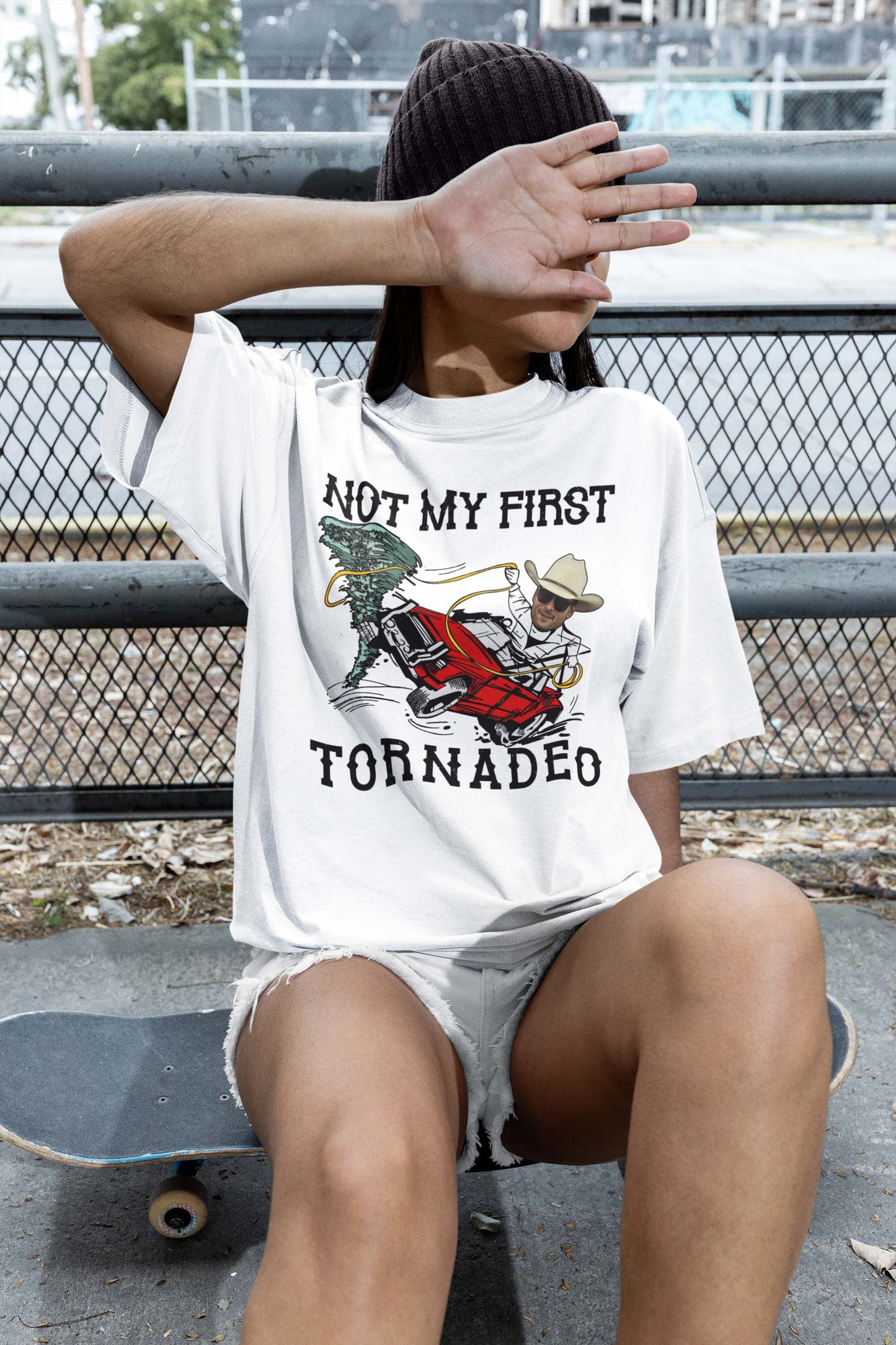 Not My First Tornadeo Shirt, Weather Lover And Storm Chaser Shirt