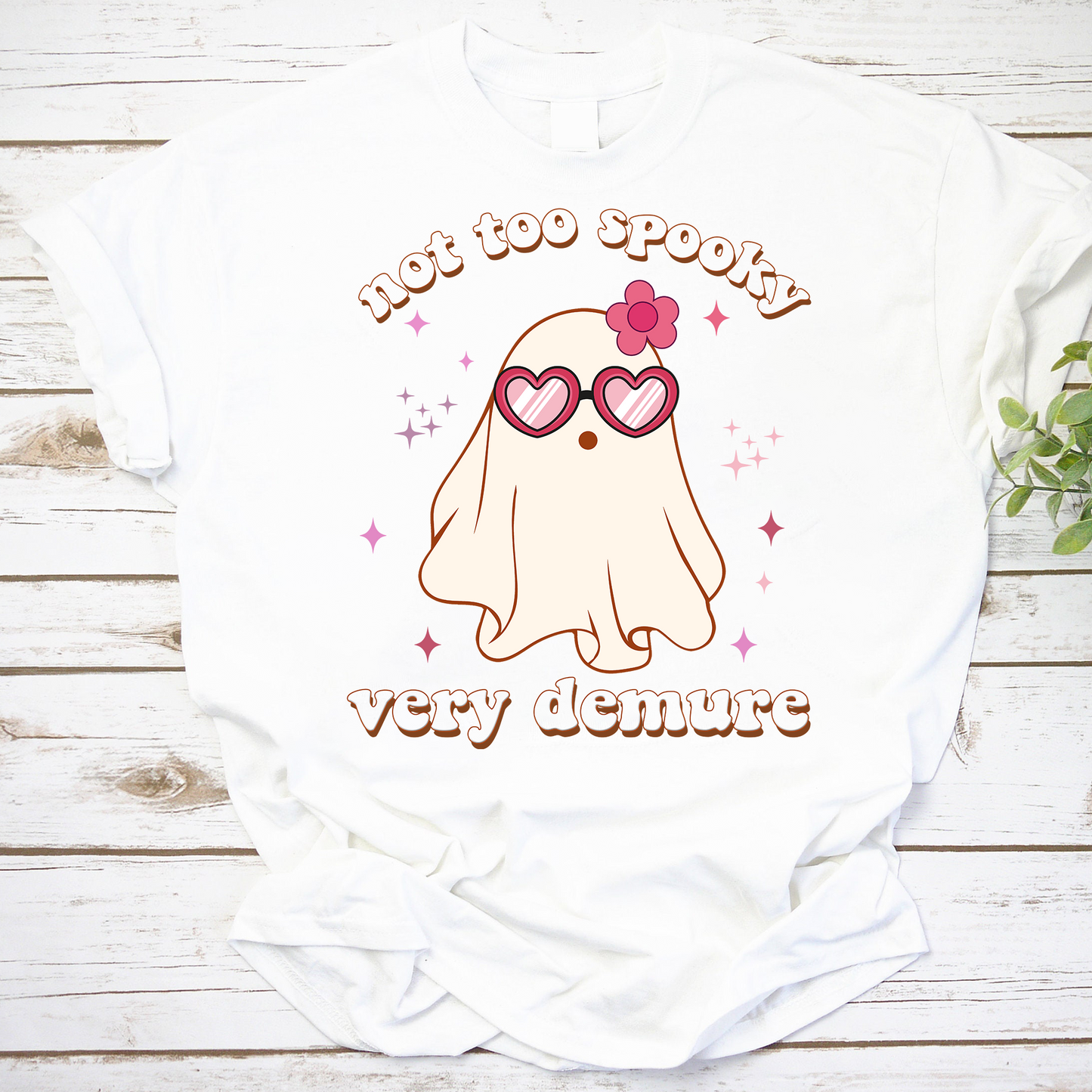 Not Too Spooky Very Demure Vintage T-Shirt