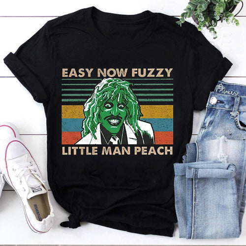 Old Gregg Easy Now Fuzzy Little Man Peach The Mighty Boosh TV Retro Men T Shirt