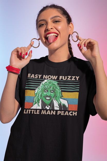 Old Gregg Easy Now Fuzzy Little Man Peach The Mighty Boosh TV Retro Men T Shirt