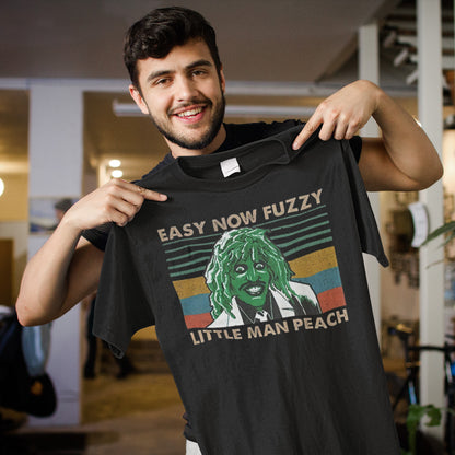 Old Gregg Easy Now Fuzzy Little Man Peach The Mighty Boosh TV Retro Men T Shirt