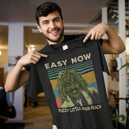 Old Gregg Easy Now Fuzzy Little Man Peach The Mighty Boosh Vintage T-Shirt