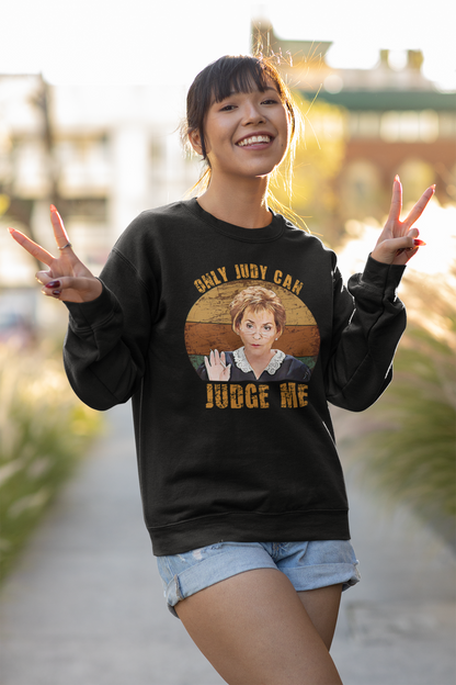 Only Judy Can Judge Me Funny Retro Vintage T-Shirt