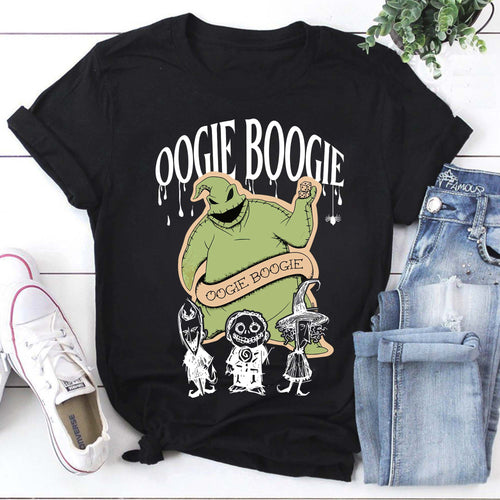 Oogie Boogie Vintage Shirt, Tim Burton Cartoon Shirt