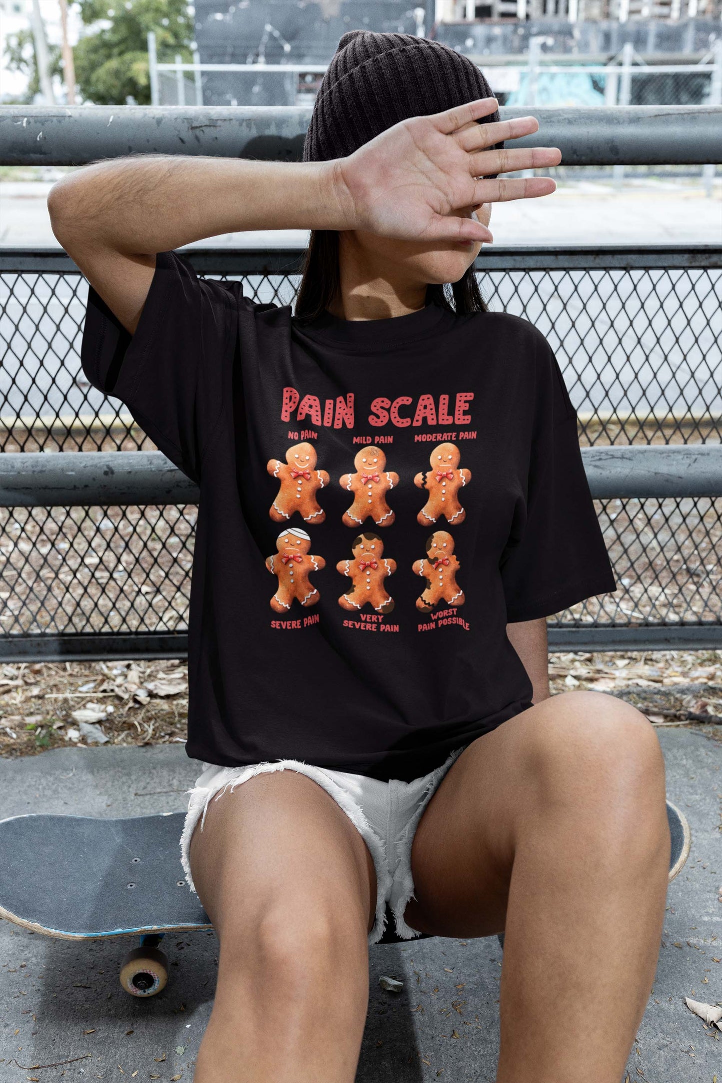 Pain Scale T-shirt, Retro Christmas Shirt- ID21102402