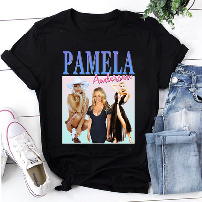 Pamela Anderson Homage Vintage T-Shirt