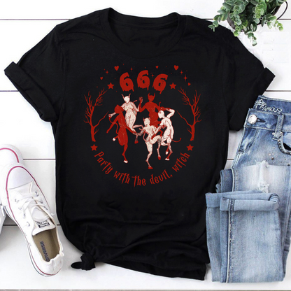 Party With The Devil Vintage T-Shirt