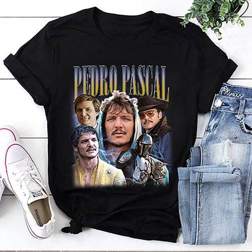 Retro Vintage Pedro Pascal T-Shirt