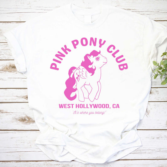 Pink Pony Club Shirt, Cowgirl Vintage Shirt