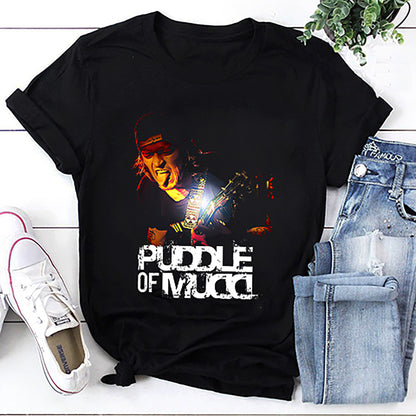 Playing On The Guitar Puddle Of Mudd Unisex T-Shirt