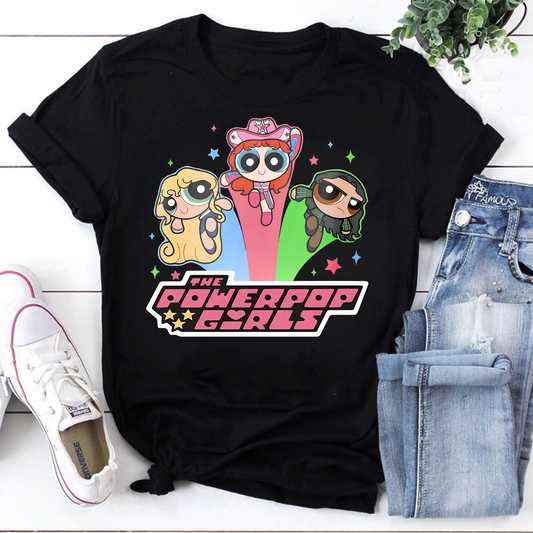 Powerpop Girls Vintage T-Shirt