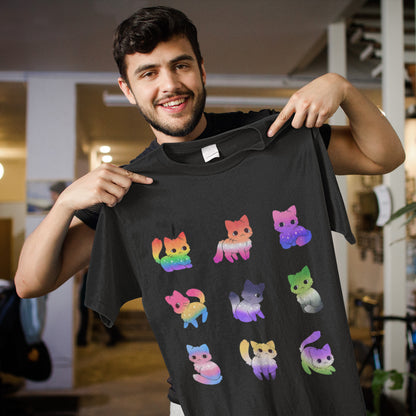 Pride Cats LGBT Pride Month Unisex T-Shirt