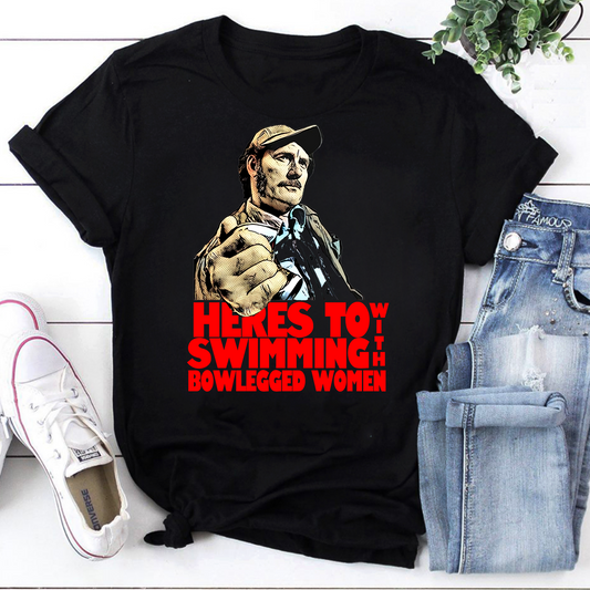 Quint Trending Quote Jaws Unisex Vintage T-Shirt