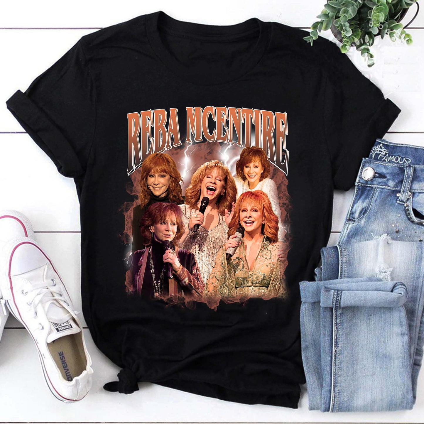 Reba McEntire Bootleg Vintage T-Shirt