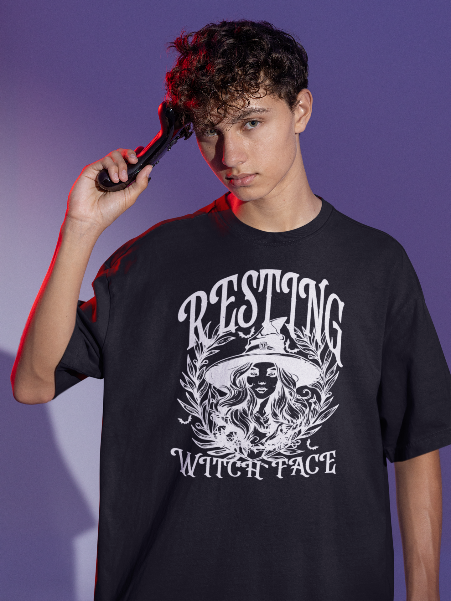 Resting Witch Face Vintage T-Shirt