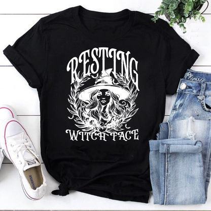 Resting Witch Face Vintage T-Shirt