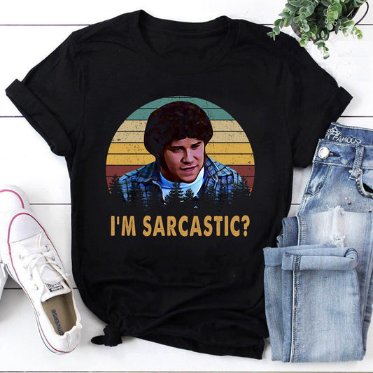 Retro I Am Sarcastic Freaks And Geeks Unisex T-Shirt