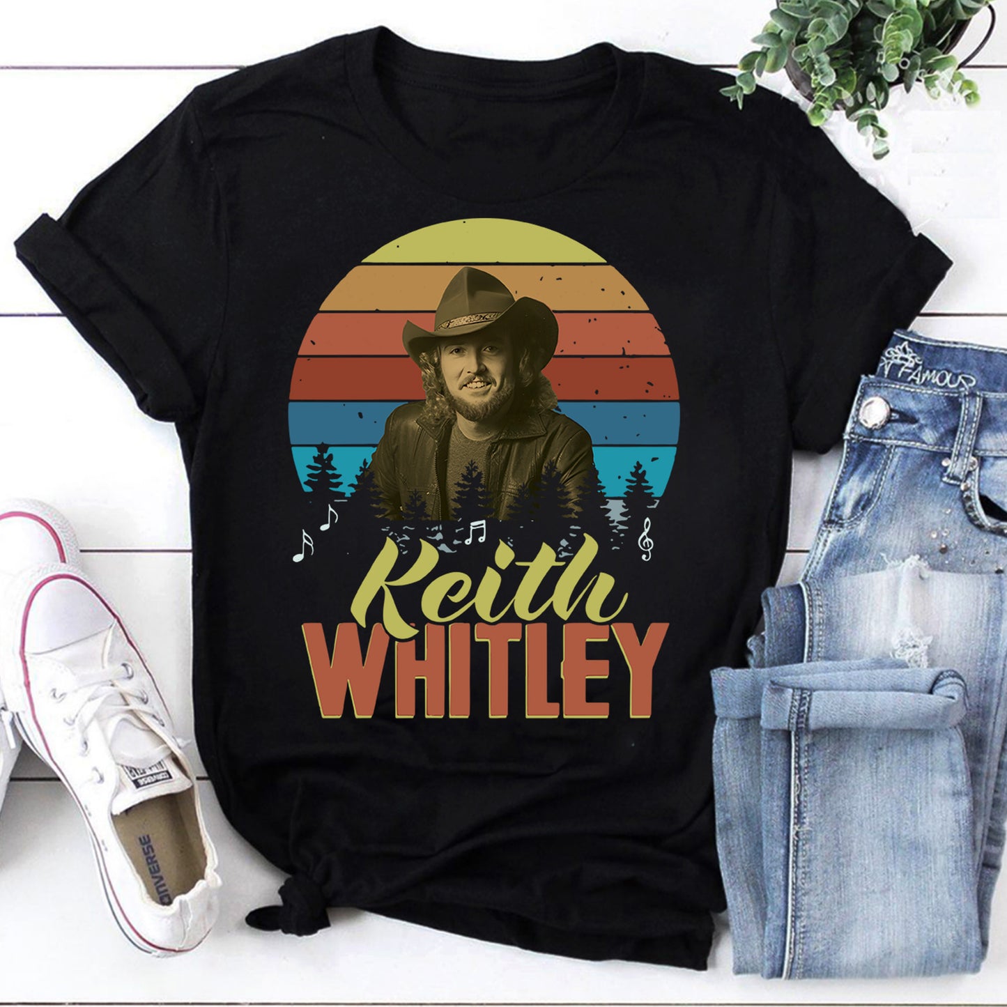 Retro Keith Whitley Sandy T-Shirt